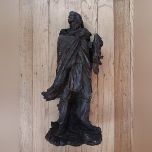 Vintage resin native american figure